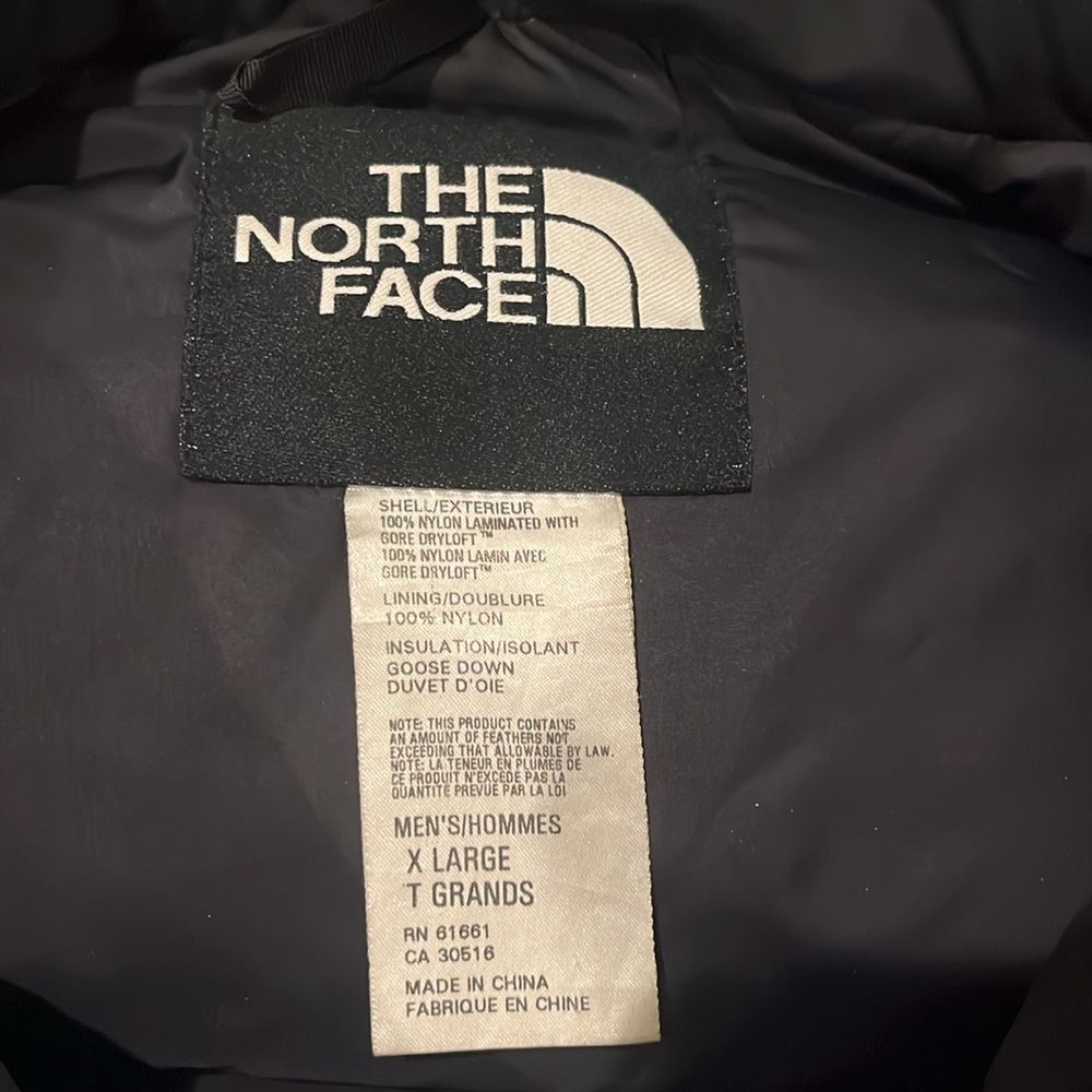 The North Face Vintage Baltoro Dryloft Down Puffer Jacket. Size XL. - Picture 5 of 11